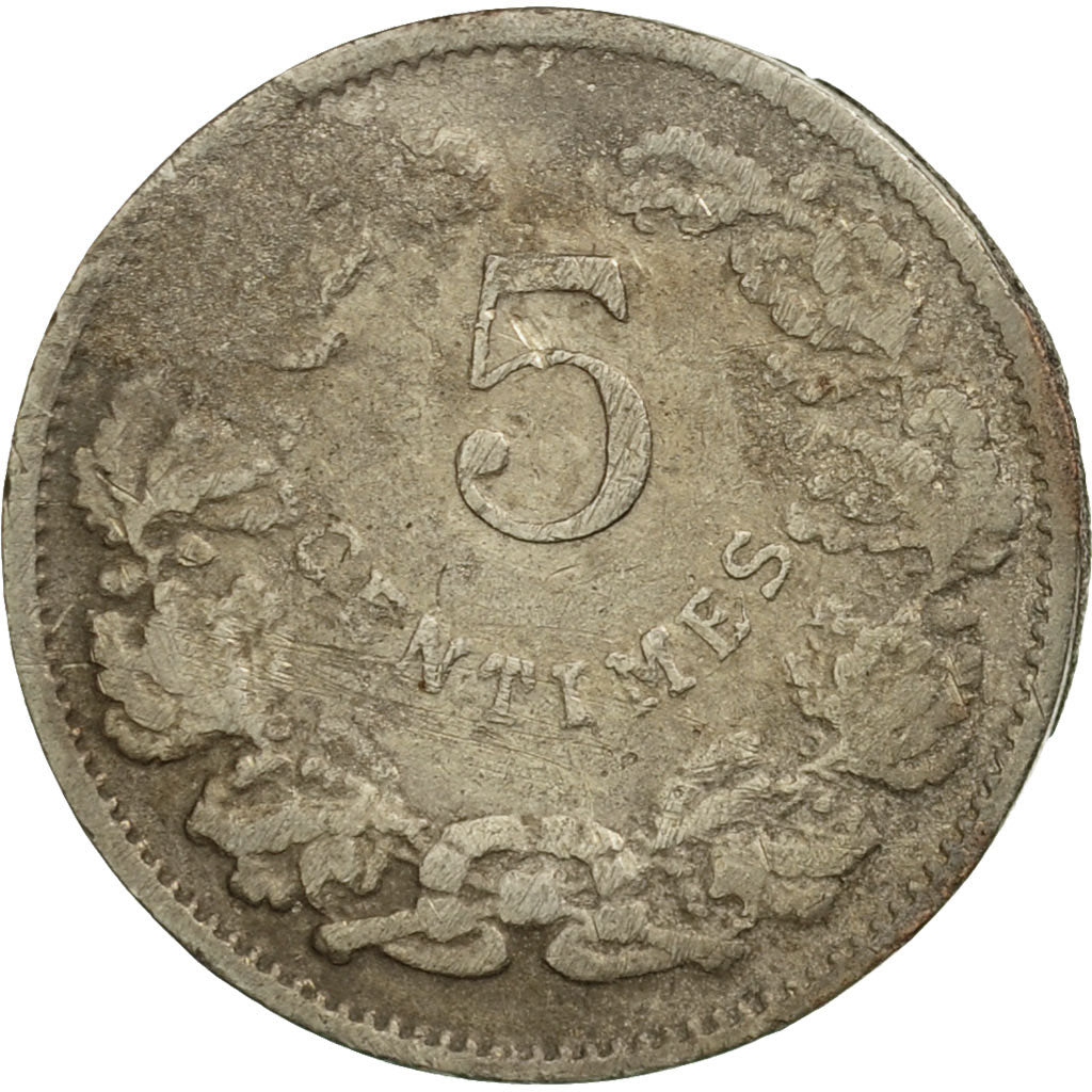 Coin, Luxembourg, William IV, 5 Centimes, 1908, VF(30-35), Copper-nickel, KM:26