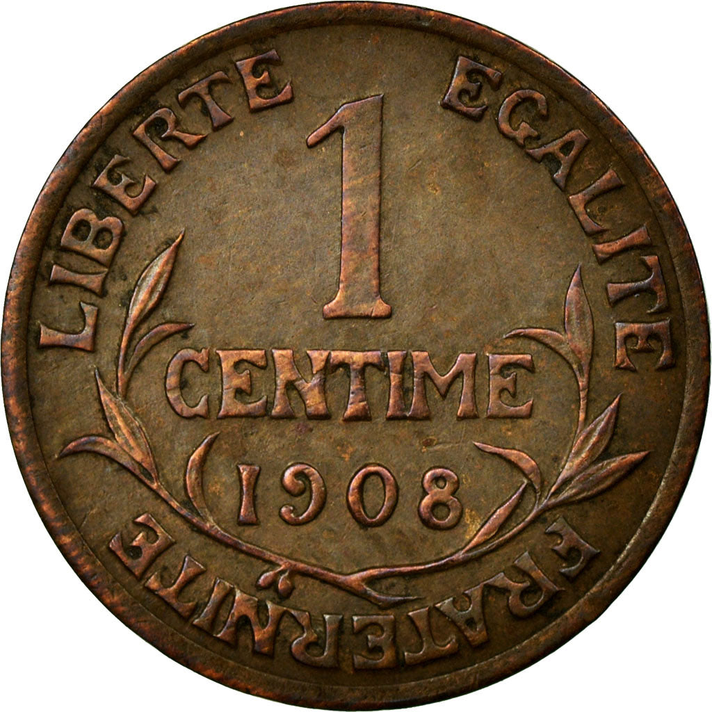 Coin, France, Dupuis, Centime, 1908, Paris, EF(40-45), Bronze, KM:840