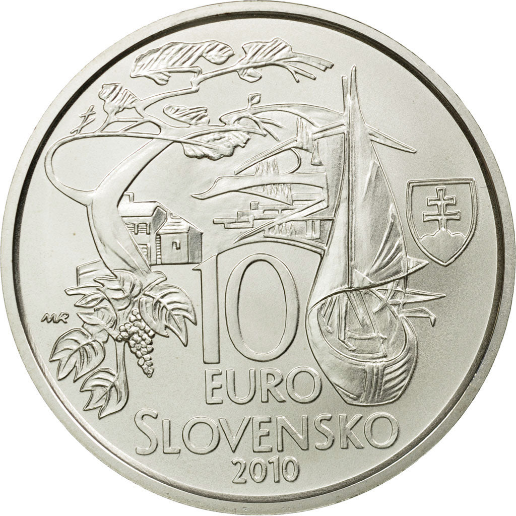 Slovakia, 10 Euro, 2010, MS(65-70), Silver, KM:111
