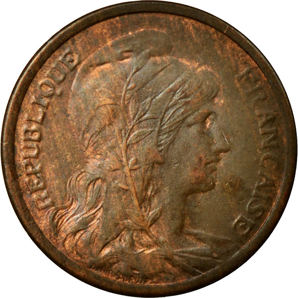 Coin, France, Dupuis, Centime, 1912, AU(55-58), Bronze, Gadoury:90