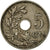 Münze, Belgien, 5 Centimes, 1914, SS, Copper-nickel, KM:67