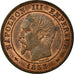 Monnaie, France, Napoleon III, Napoléon III, 2 Centimes, 1853, Rouen, SUP+