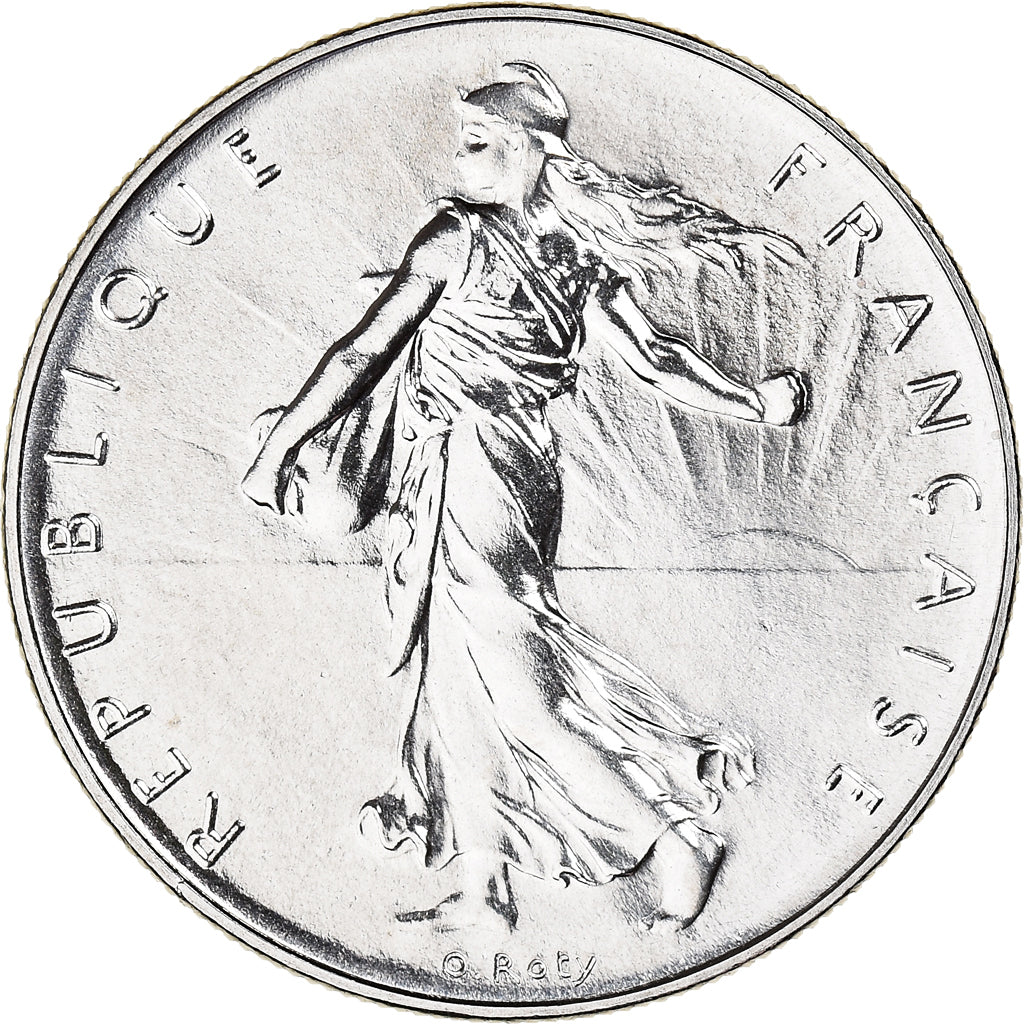 Moneda, Francia, Semeuse, Franc, 1974, Paris, FDC, FDC, Níquel, KM:925.1