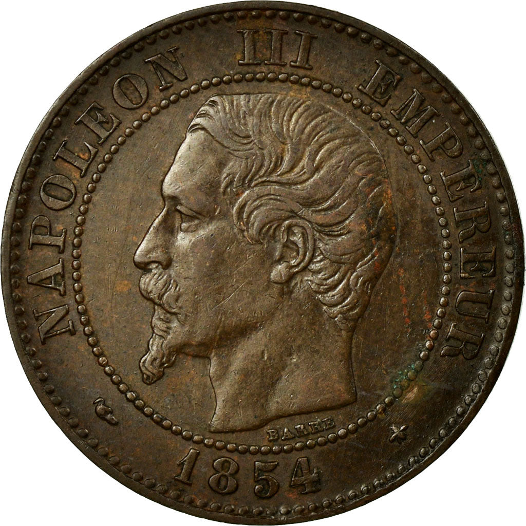 Monnaie, France, Napoleon III, Napoléon III, 2 Centimes, 1854, Strasbourg