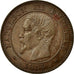 Coin, France, Napoleon III, Napoléon III, 2 Centimes, 1854, Lyon, AU(55-58)