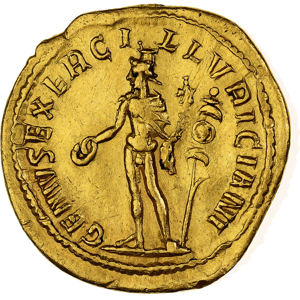 Trajan Decius, Aureus, 249-251, Rome, Gold, AU(50-53), RIC:16a