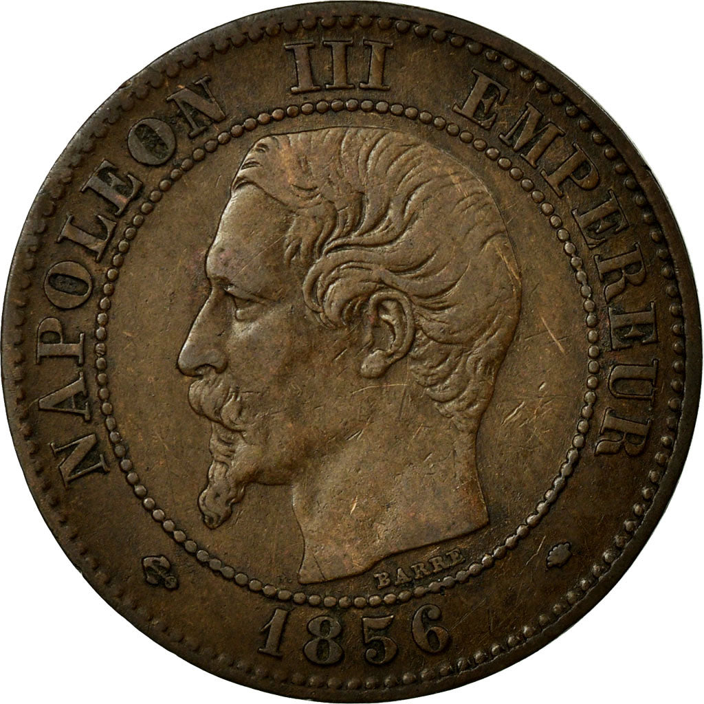 Coin, France, Napoleon III, Napoléon III, 2 Centimes, 1856, Marseille