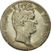 Moeda, França, Louis-Philippe, 5 Francs, 1831, Toulouse, VF(20-25), Prata