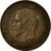Monnaie, France, Napoleon III, Napoléon III, 2 Centimes, 1857, Marseille, TTB+