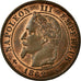 Monnaie, France, Napoleon III, Napoléon III, 2 Centimes, 1862, Bordeaux, SUP+