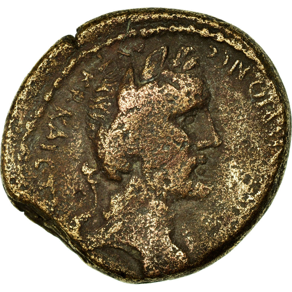 Monnaie, Commagene, Antonin le Pieux, Bronze Æ, 138-161, Zeugma, TB+, Bronze