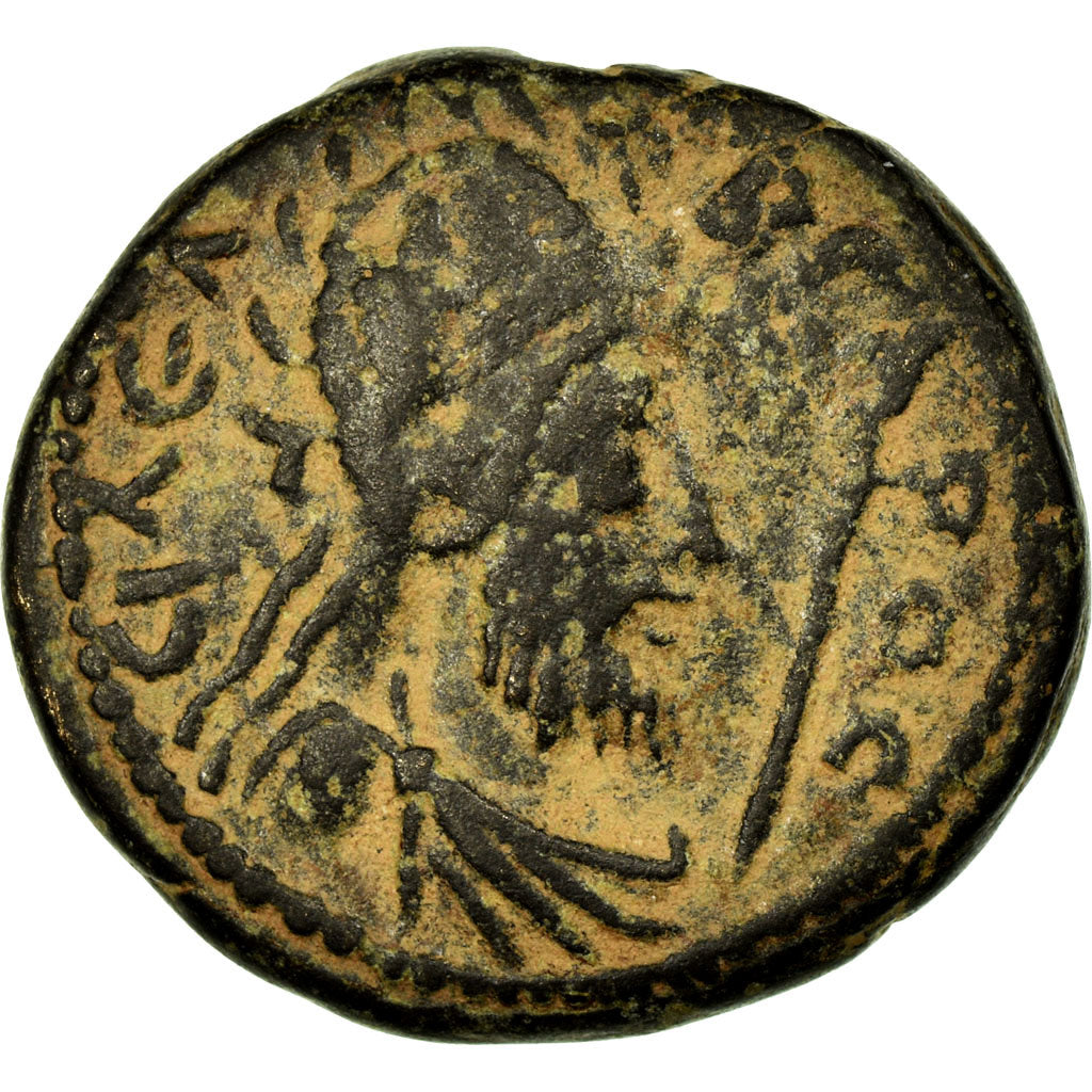 Mesopotamia, Septimius Severus, Æ Unit, 193-211, Edessa, Bronze, VF(20-25)