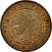 Monnaie, France, Cérès, 2 Centimes, 1878, Paris, SUP+, Bronze, Gadoury:105