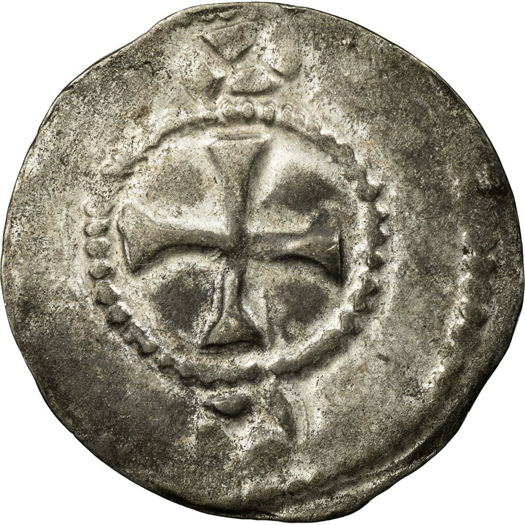 France, Champagne, Anonymes, Denier, XIè siècle, Sens, Argent, TTB