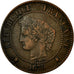 Coin, France, Cérès, 2 Centimes, 1879, Paris, EF(40-45), Bronze, KM:827.1