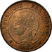Coin, France, Cérès, 2 Centimes, 1884, Paris, MS(60-62), Bronze, KM:827.1