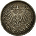 Coin, GERMANY - EMPIRE, 1/2 Mark, 1909, Munich, EF(40-45), Silver, KM:17