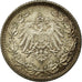 Moneta, GERMANIA - IMPERO, 1/2 Mark, 1916, Berlin, SPL, Argento, KM:17