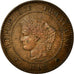 Monnaie, France, Cérès, 2 Centimes, 1892, Paris, TTB+, Bronze, KM:827.1