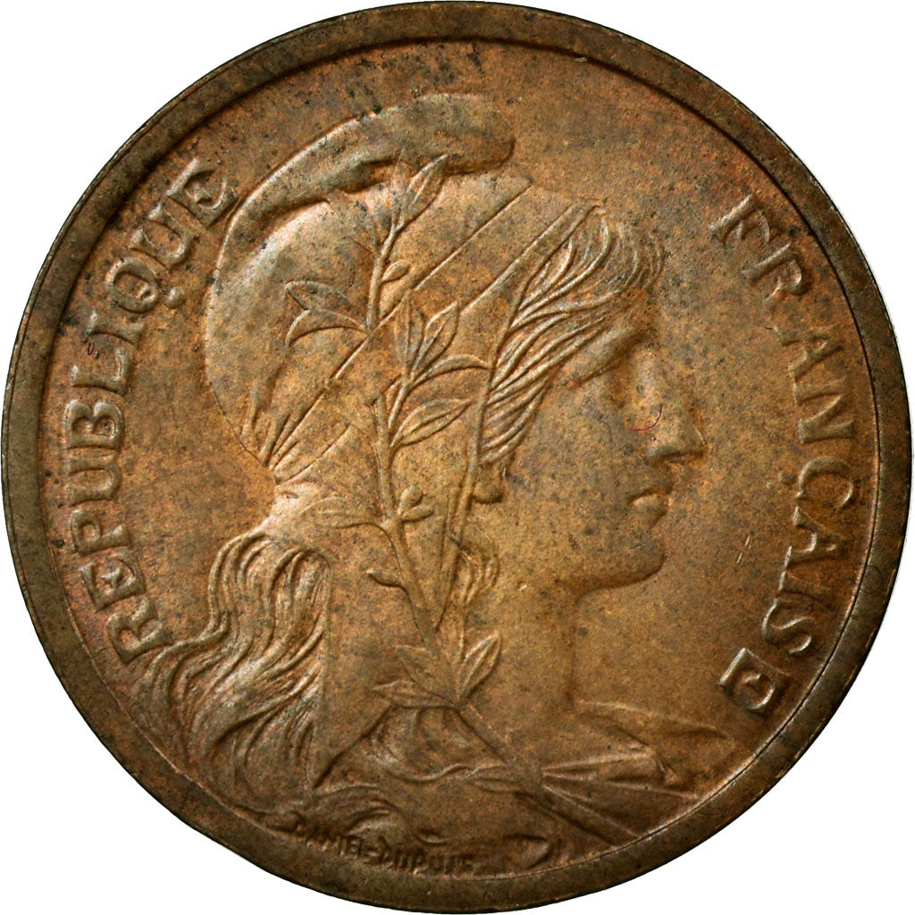 Coin, France, Dupuis, 2 Centimes, 1902, Paris, MS(60-62), Bronze, KM:841