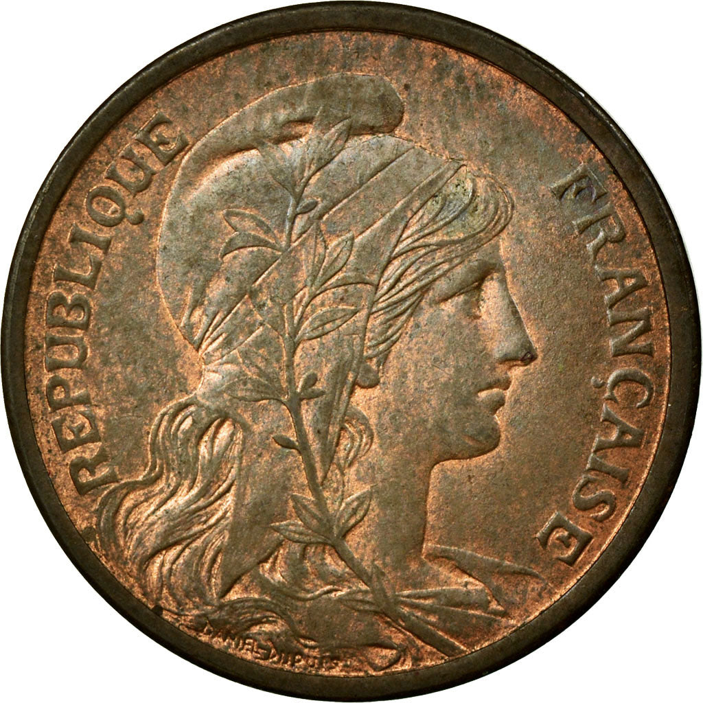 Coin, France, Dupuis, 2 Centimes, 1903, Paris, MS(60-62), Bronze, KM:841
