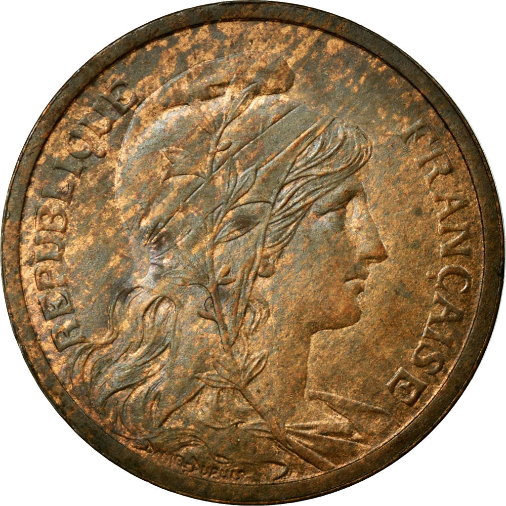 Monnaie, France, Dupuis, 2 Centimes, 1904, SUP+, Bronze, Gadoury:107