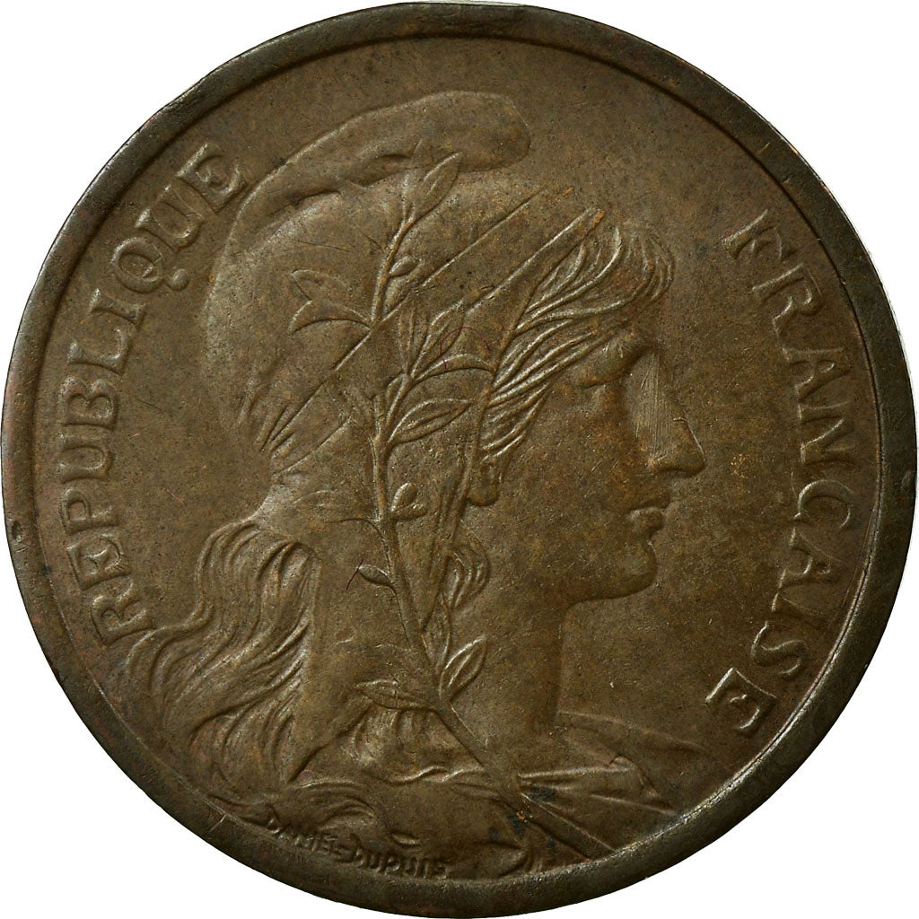 Coin, France, Dupuis, 2 Centimes, 1907, Paris, AU(55-58), Bronze, KM:841