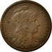 Moneta, Francja, Dupuis, 2 Centimes, 1909, Paris, AU(55-58), Bronze, KM:841
