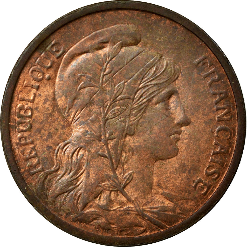 Coin, France, Dupuis, 2 Centimes, 1916, Paris, MS(60-62), Bronze, KM:841