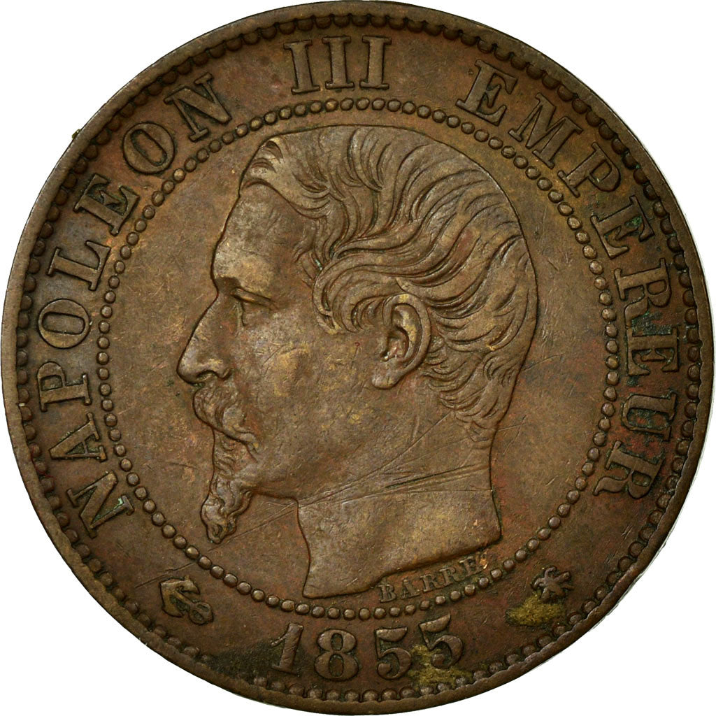 Coin, France, Napoleon III, Napoléon III, 5 Centimes, 1855, Strasbourg
