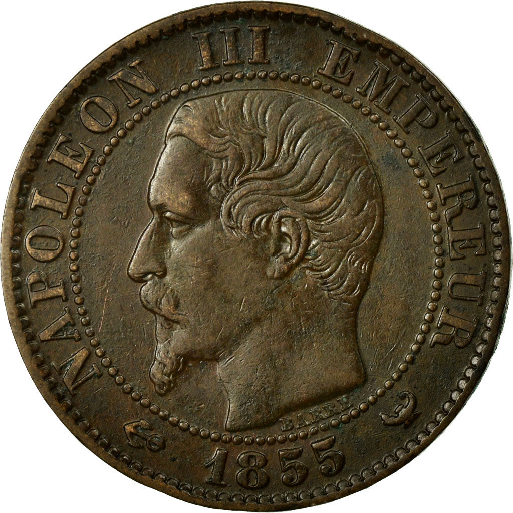 Coin, France, Napoleon III, Napoléon III, 5 Centimes, 1855, Lille, EF(40-45)