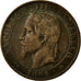 Monnaie, France, Napoleon III, Napoléon III, 5 Centimes, 1861, Strasbourg, TTB