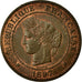 Coin, France, Cérès, 5 Centimes, 1897, Paris, AU(55-58), Bronze, KM:821.1