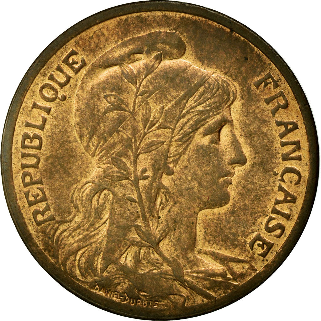 Coin, France, Dupuis, 5 Centimes, 1900, Paris, MS(60-62), Bronze, KM:842