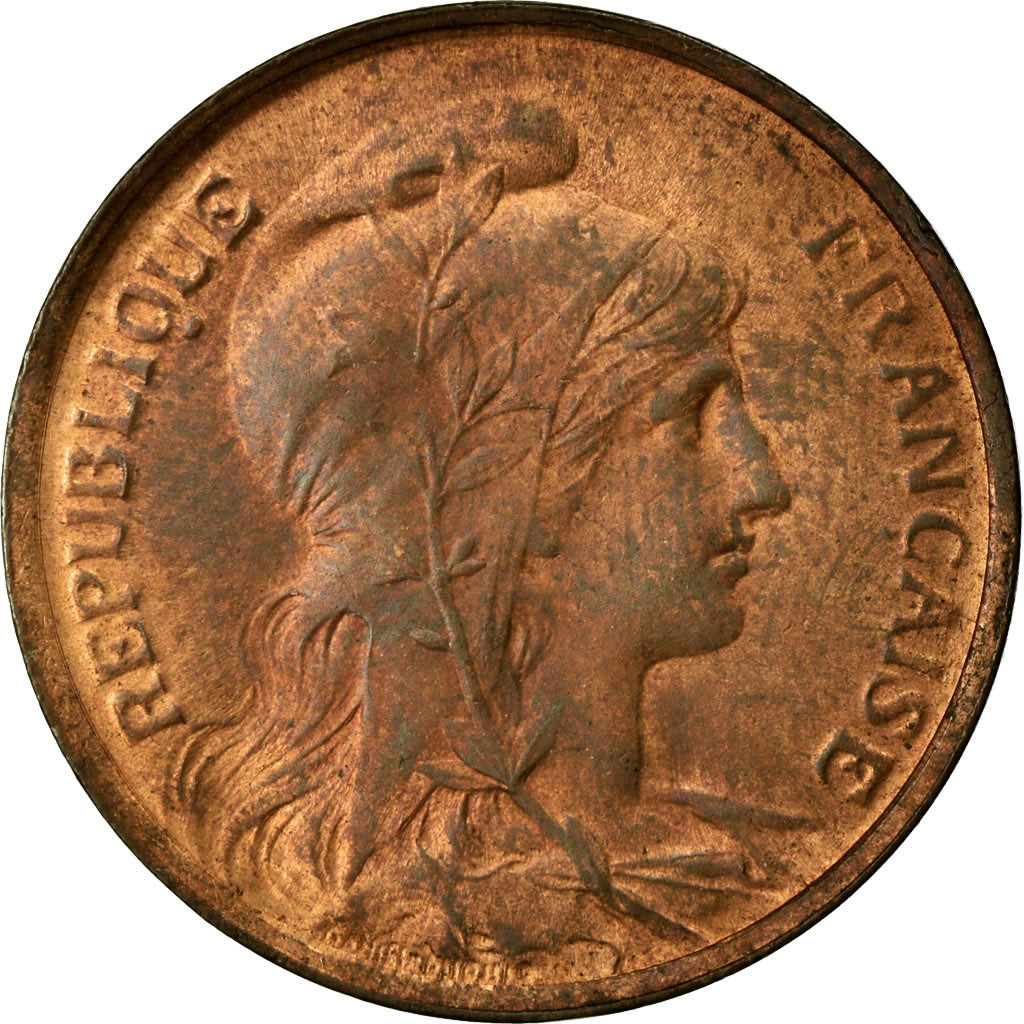 Coin, France, Dupuis, 5 Centimes, 1912, Paris, AU(55-58), Bronze, KM:842