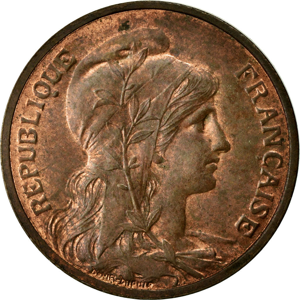 Coin, France, Dupuis, 5 Centimes, 1913, Paris, MS(60-62), Bronze, KM:842
