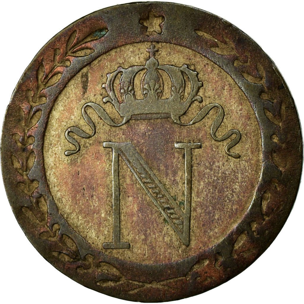 Coin, France, Napoléon I, 10 Centimes, 1809, Lille, AU(50-53), Billon