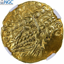 Ambiani, Stater, 2nd century BC, Gold, NGC, EF(40-45), Delestrée:55
