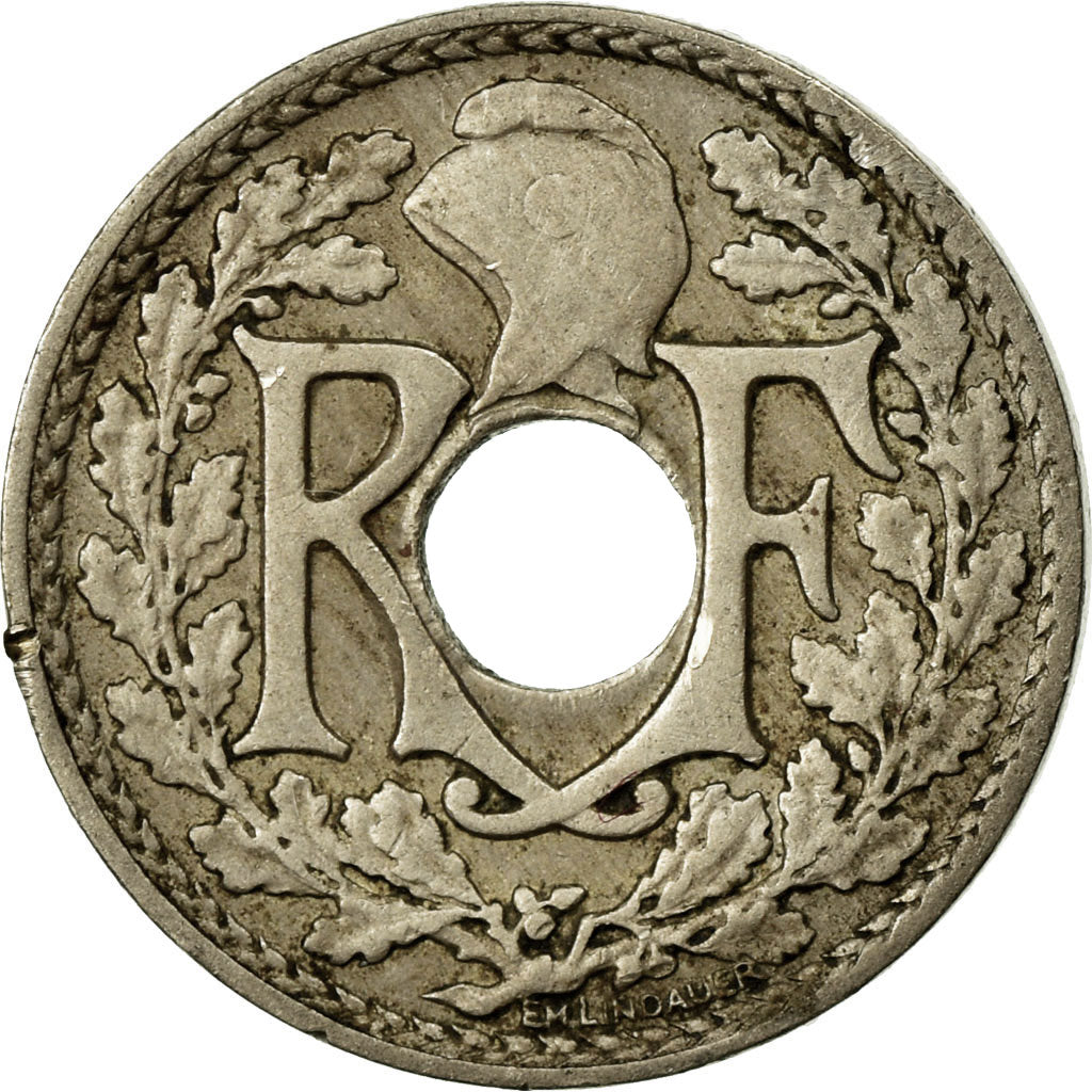 Coin, France, Lindauer, 5 Centimes, 1927, VF(30-35), Copper-nickel, KM:875