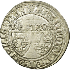 Coin, France, Henri VI, Blanc aux Écus, Saint Lô, AU(50-53), Billon
