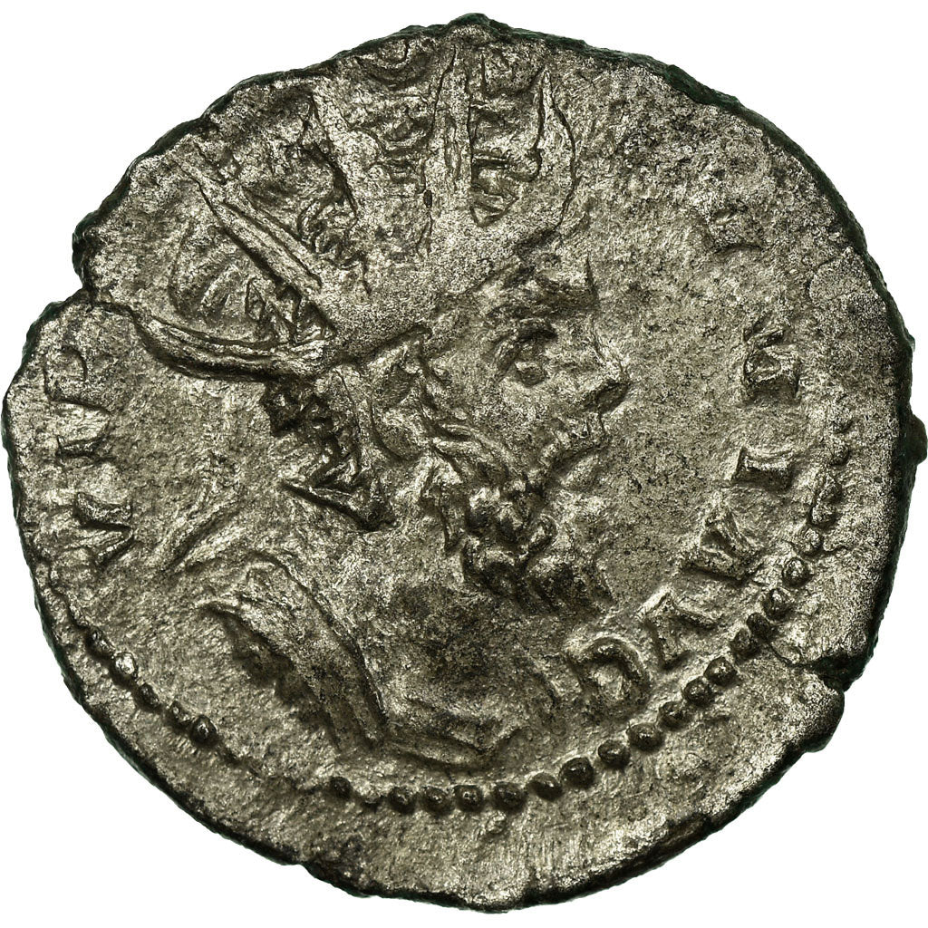 Postumus, Antoninianus, 261, Trier, Unpublished, Billon, VF(20-25), RIC:--
