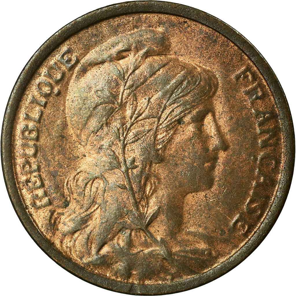 Moneda, Francia, Dupuis, Centime, 1919, Paris, MBC+, Bronce, KM:840, Gadoury:90