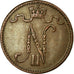 Coin, Finland, Nicholas II, Penni, 1911, EF(40-45), Copper, KM:13
