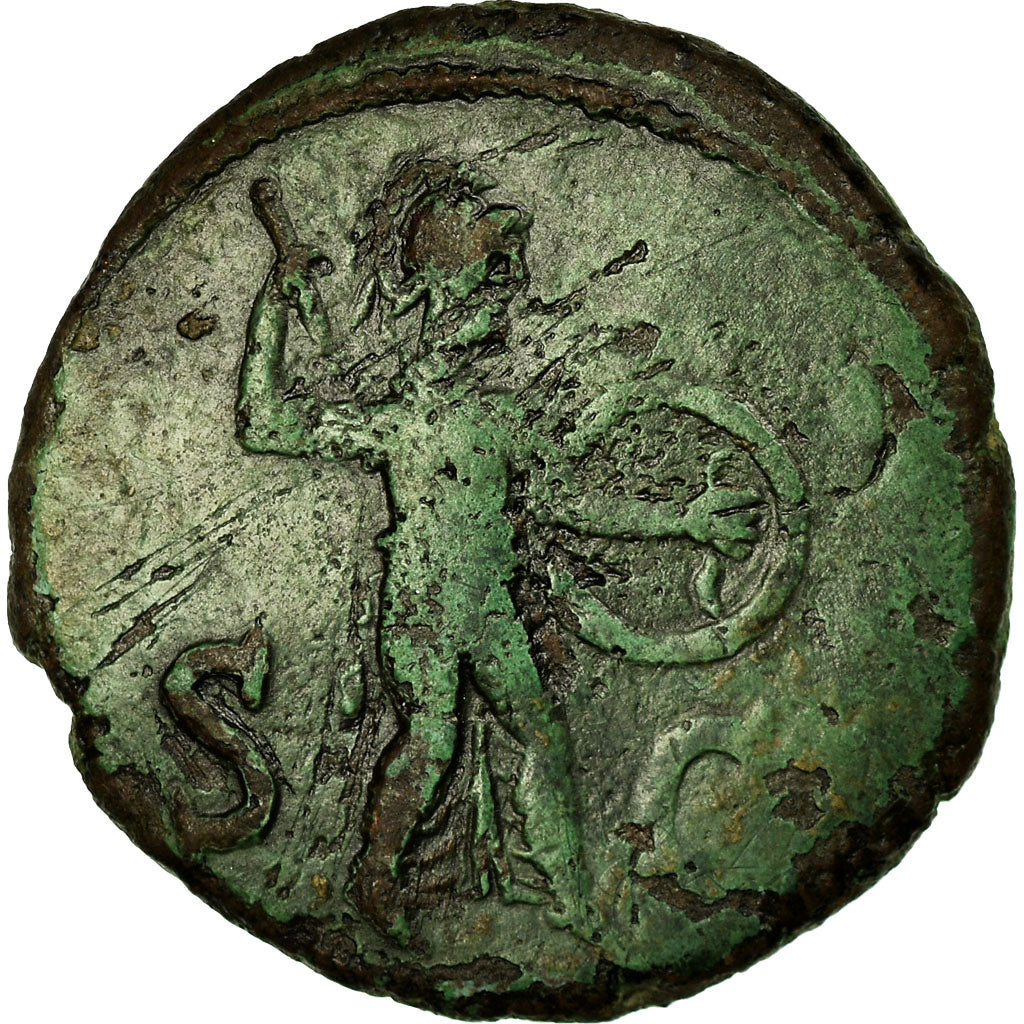 Claudius, Dupondius, 41-50, Rome, Bronze, VF(30-35), RIC:100