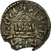 Francia, Louis le Pieux, Denarius, 814-840, Uncertain Mint, Plata, MBC