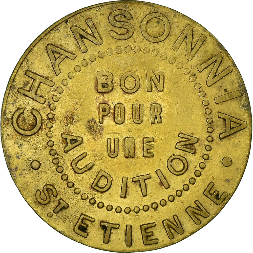 France, Token, Saint-Etienne, CHANSONNIA, Bon pour une Audition, AU(50-53)