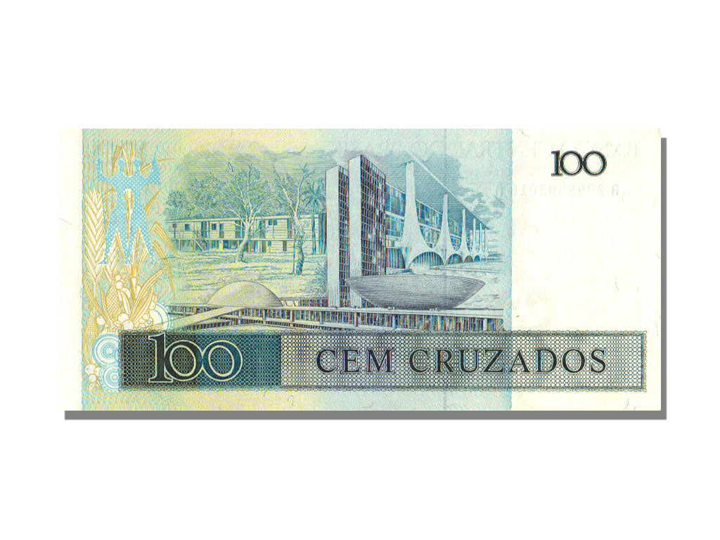 Banknote, Brazil, 100 Cruzados, Undated, KM:211c, UNC(65-70)