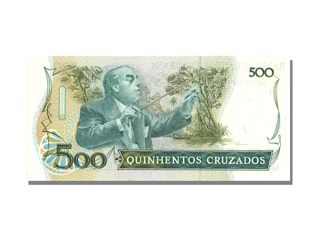 Banknote, Brazil, 500 Cruzados, KM:212d, UNC(65-70)