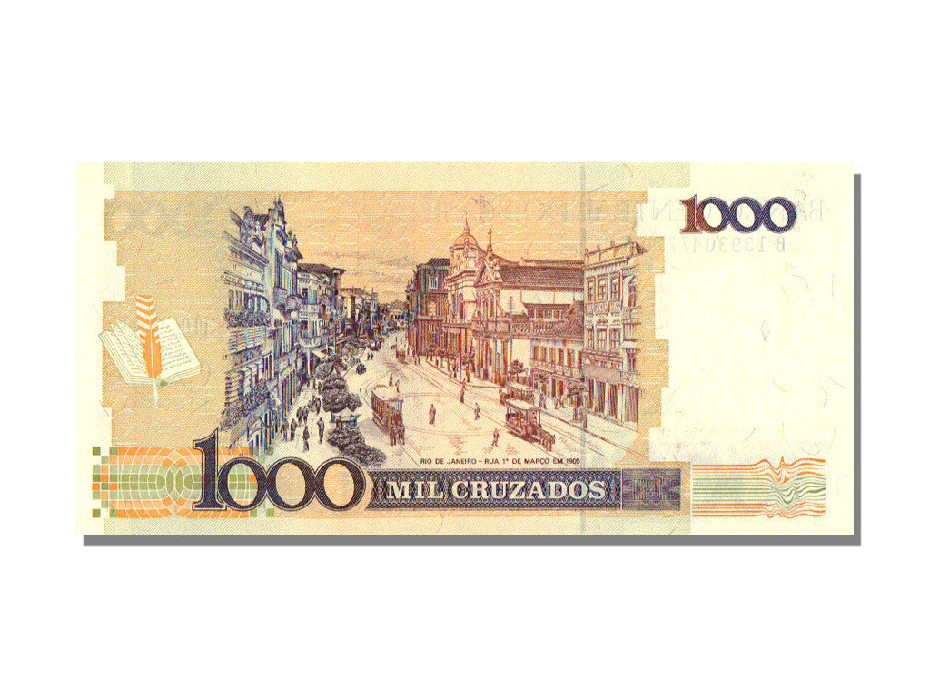 Billet, Brésil, 1 Cruzado Novo on 1000 Cruzados, KM:216b, NEUF