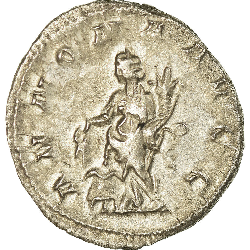 Coin, Philip I, Antoninianus, 244-247, Rome, AU(50-53), Billon, RIC:28c